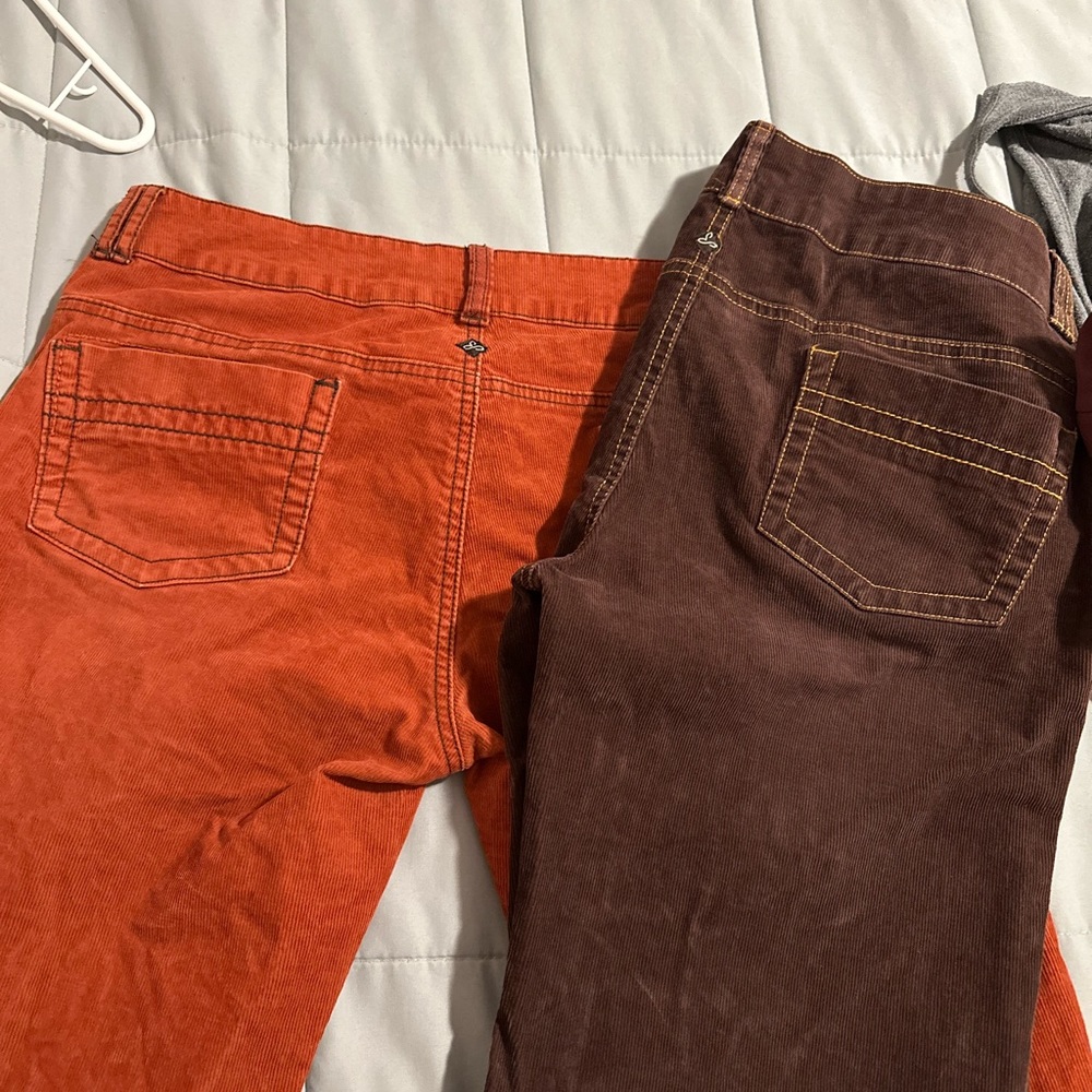 Corduroy pants. Let me know what color.